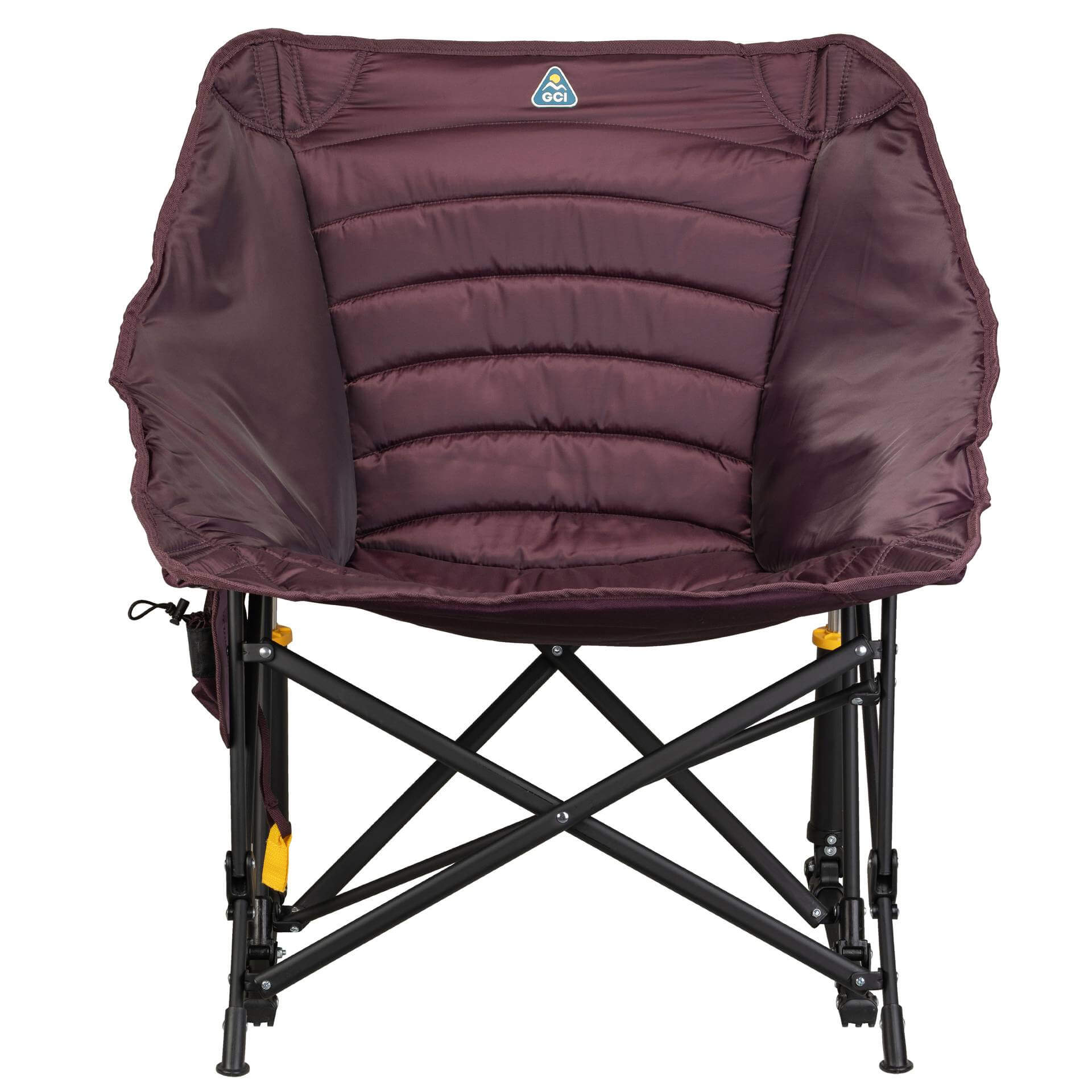 Premium All-Weather Puff Rocker - Choice 731 - RoadTrip Rocker Smooth Motion Camp Chair Detail