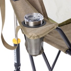 Smooth Motion Comfort Pro Rocker XL - Choice 107 - Patented Spring-Action Rocking Chair for Camping Detail
