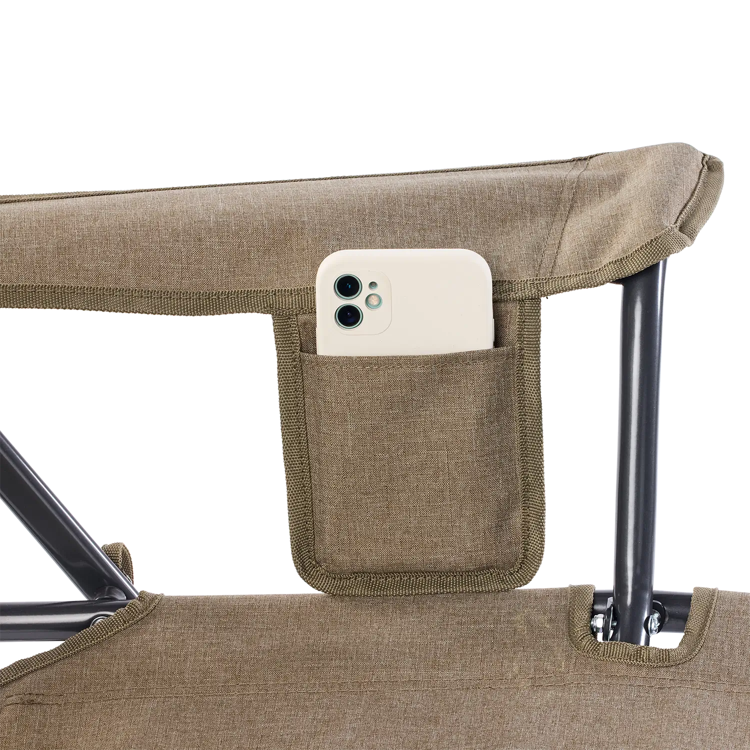 Smooth Motion Comfort Pro Rocker XL - Choice 107 - Patented Spring-Action Rocking Chair for Camping Detail