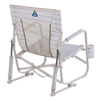 Patented Spring-Action Beach Rocker - Choice 712 - Heavy-Duty Kickback Rocker with Beverage Holder Detail