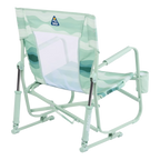 Patented Spring-Action Beach Rocker - Choice 712 - Heavy-Duty Kickback Rocker with Beverage Holder Detail