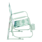 Patented Spring-Action Beach Rocker - Choice 712 - Heavy-Duty Kickback Rocker with Beverage Holder Detail