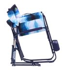 Patented Spring-Action Beach Rocker - Choice 712 - Heavy-Duty Kickback Rocker with Beverage Holder Detail