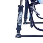 Patented Spring-Action Beach Rocker - Choice 712 - Heavy-Duty Kickback Rocker with Beverage Holder Detail