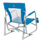 Patented Spring-Action Beach Rocker - Choice 712 - Heavy-Duty Kickback Rocker with Beverage Holder Detail
