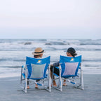 Patented Spring-Action Beach Rocker Bundle - Choice 773 - Freestyle Rocker Portable Outdoor Folding Chair Detail