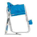 Patented Spring-Action Beach Rocker - Choice 712 - Heavy-Duty Kickback Rocker with Beverage Holder Detail