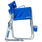 Patented Spring-Action Beach Rocker Bundle - Choice 773 - Freestyle Rocker Portable Outdoor Folding Chair Detail