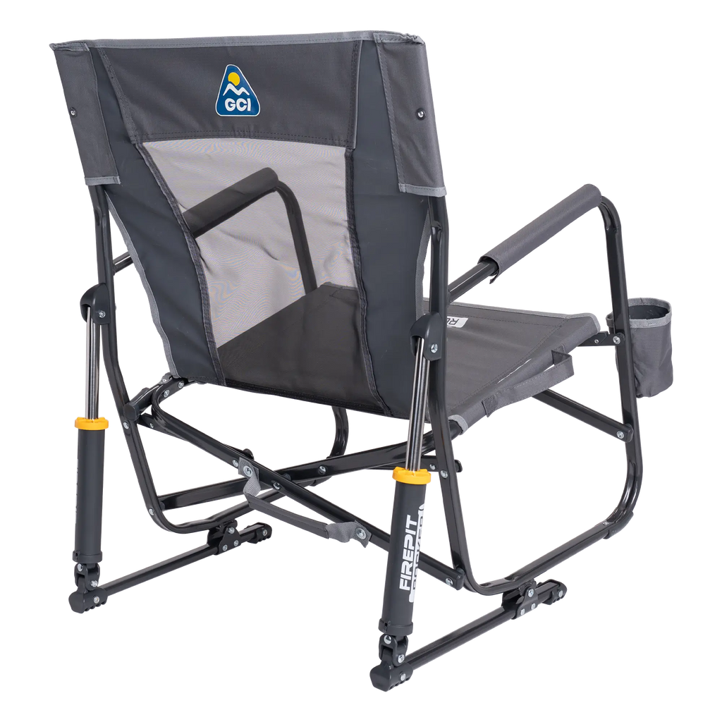 Patented Spring-Action FirePit Rocker - Choice 737 - Freestyle Rocker Portable Outdoor Folding Chair Detail