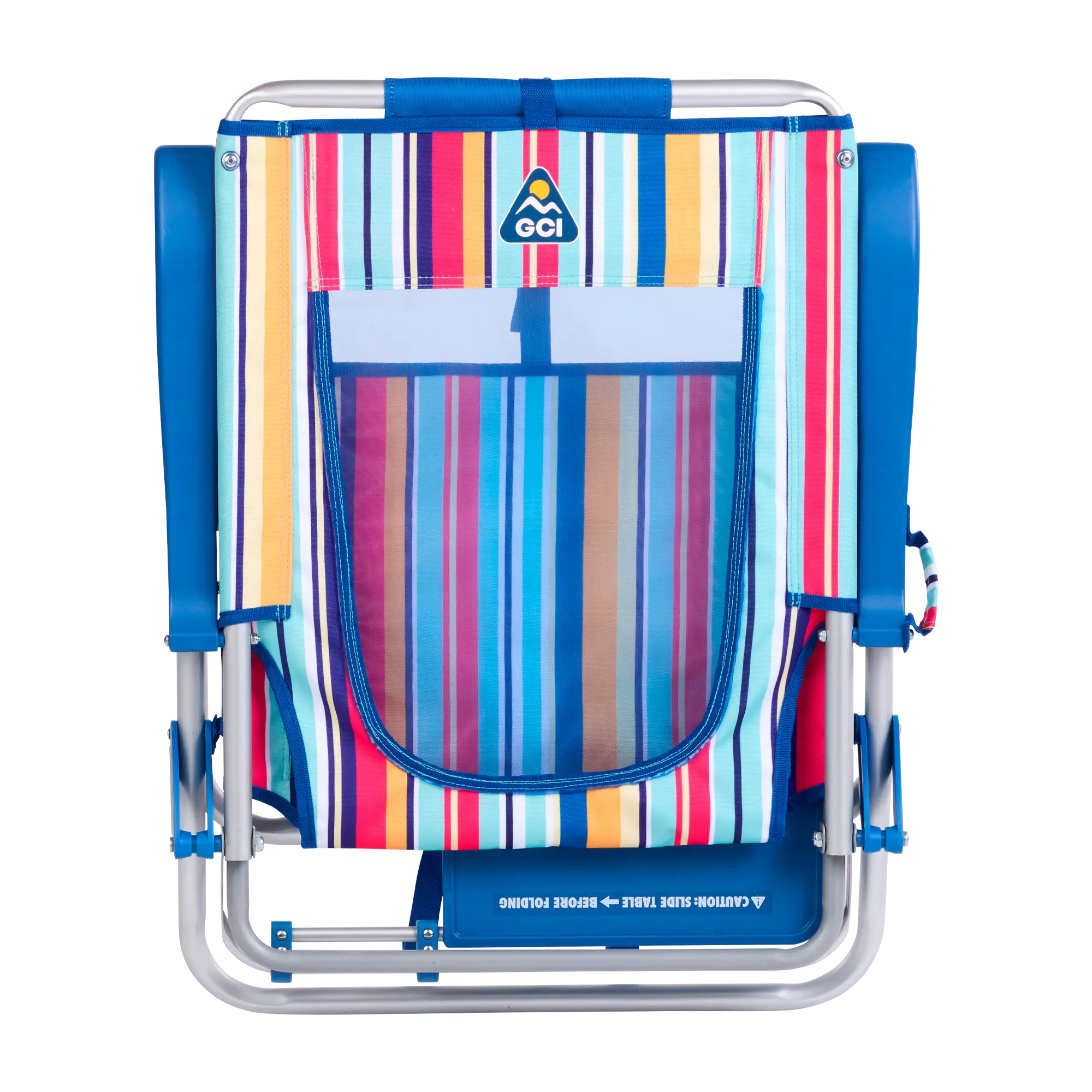 Sand-Friendly Big Surf with Slide Table - Choice 334 - Rust-Resistant Aluminum Sand-Friendly Lounge Chair Detail