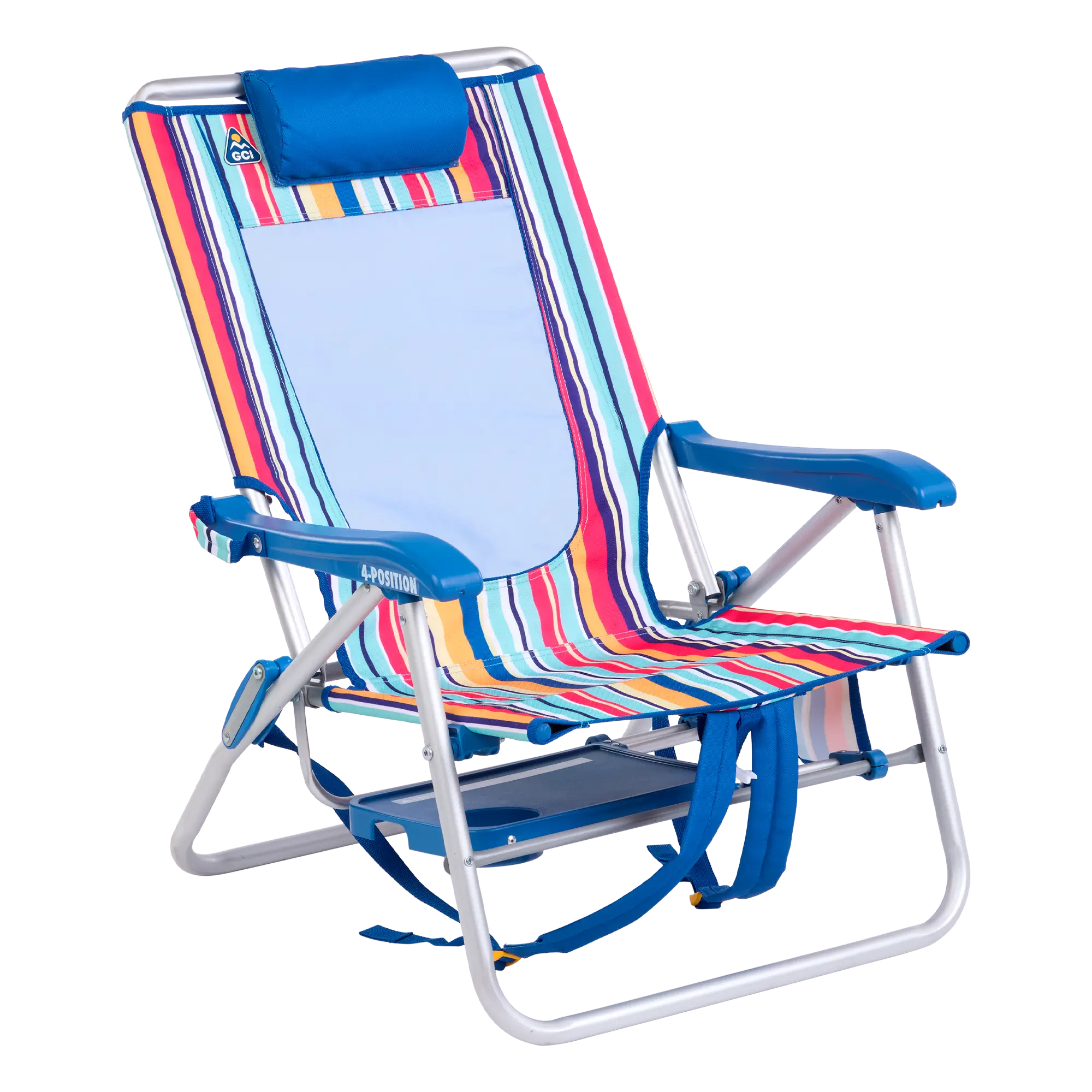 Sand-Friendly Big Surf with Slide Table - Choice 334 - Rust-Resistant Aluminum Sand-Friendly Lounge Chair Detail