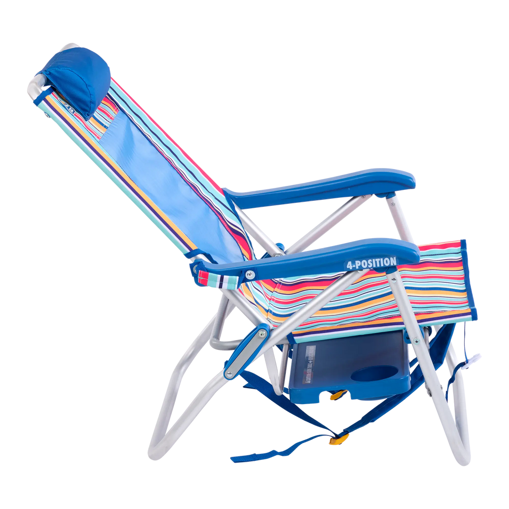 Sand-Friendly Big Surf with Slide Table - Choice 334 - Rust-Resistant Aluminum Sand-Friendly Lounge Chair Detail