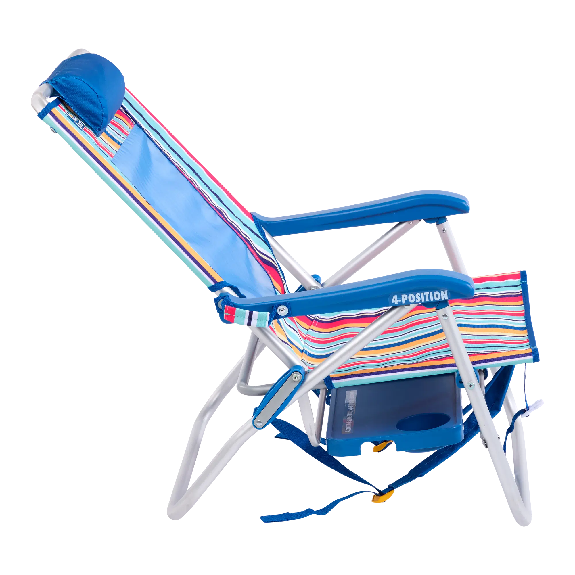 Sand-Friendly Big Surf with Slide Table - Choice 334 - Rust-Resistant Aluminum Sand-Friendly Lounge Chair Detail