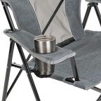 Telescoping Frame Comfort Quad Chair - Choice 989 - Ultra-Lightweight Telescoping PackSeat Travel Stool Detail