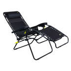 Backpack Travel Freeform Zero Gravity Lounger Bundle - Choice 507 - Rust-Resistant Aluminum Sand-Friendly Lounge Chair Detail