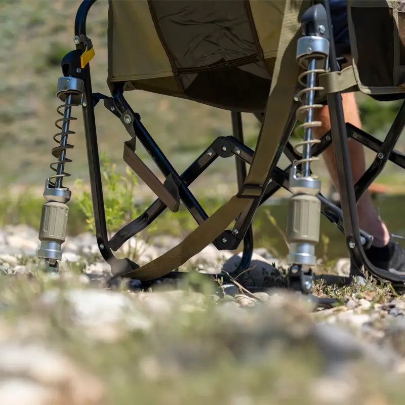 Luxury Camp Adjustable Rocker - Choice 573 - Freestyle Rocker Portable Outdoor Folding Chair Detail