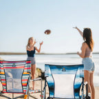 Patented Spring-Action Beach Rocker - Choice 712 - Heavy-Duty Kickback Rocker with Beverage Holder Detail
