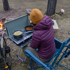 Premium All-Weather BreezeRocker - Choice 504 - Patented Spring-Action Rocking Chair for Camping Detail