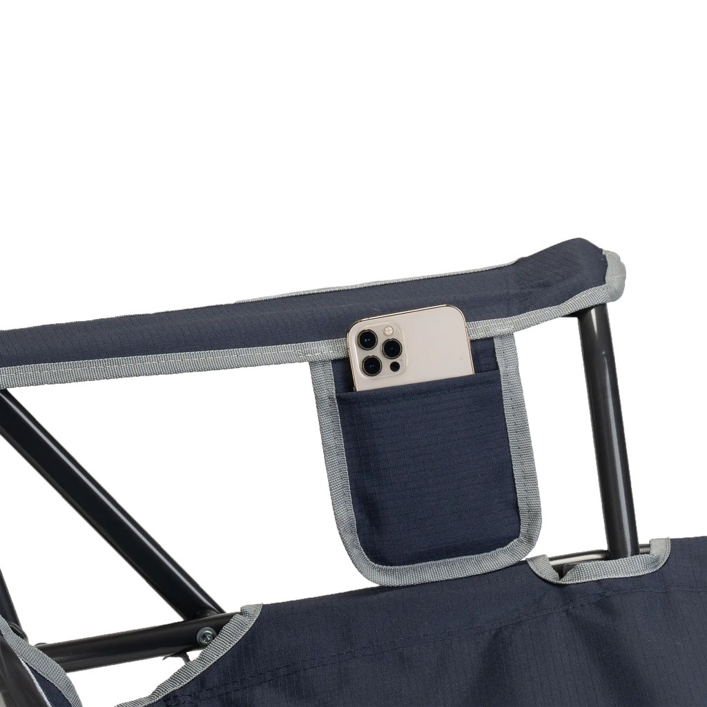 Heavy-Duty Freestyle Comfort Pro Rocker - Choice 375 - Heavy-Duty Kickback Rocker with Beverage Holder Detail