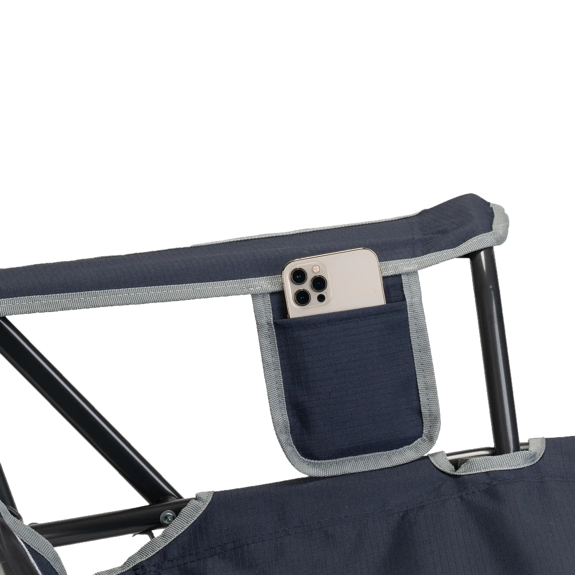 Heavy-Duty Freestyle Comfort Pro Rocker - Choice 375 - Heavy-Duty Kickback Rocker with Beverage Holder Detail