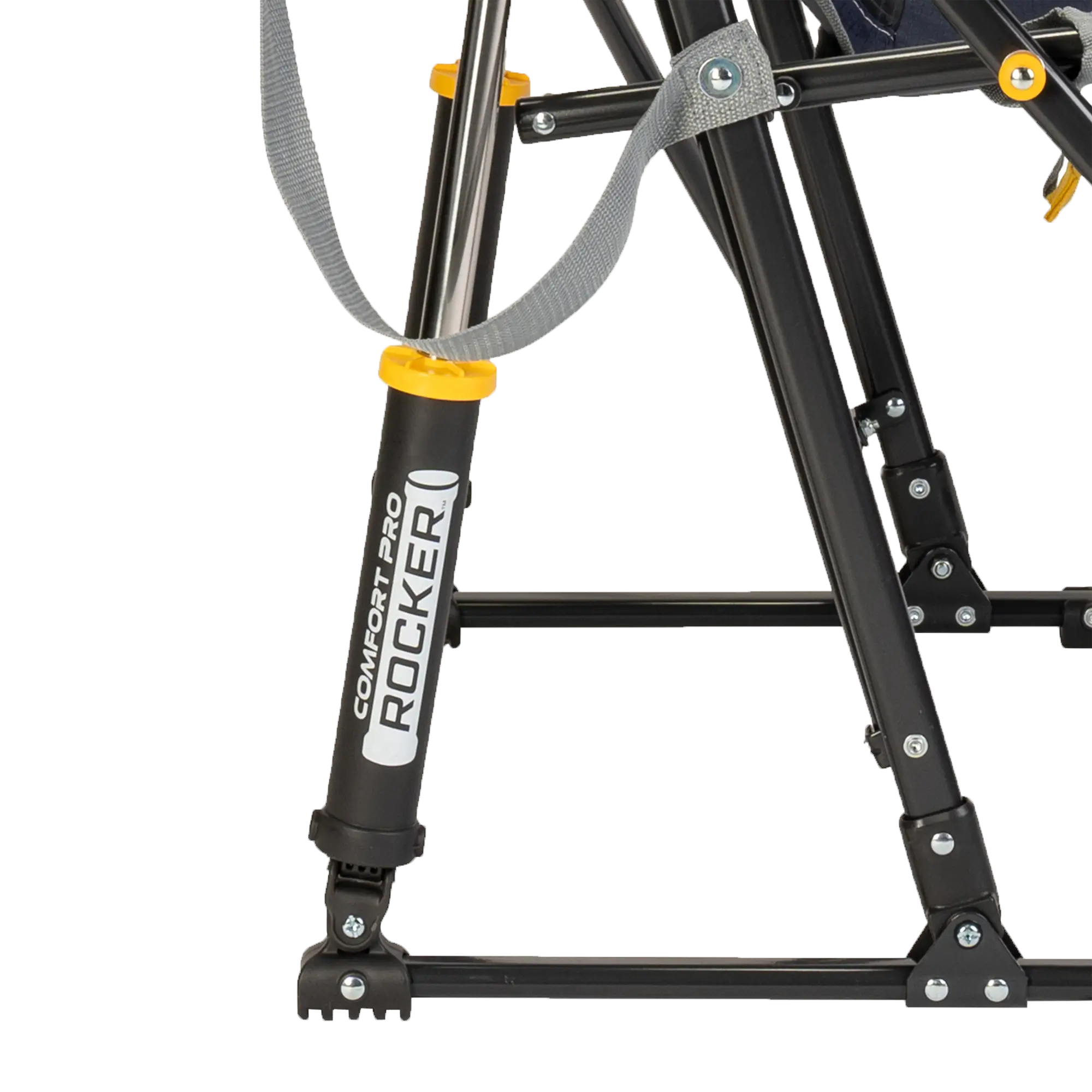 Heavy-Duty Freestyle Comfort Pro Rocker - Choice 375 - Heavy-Duty Kickback Rocker with Beverage Holder Detail