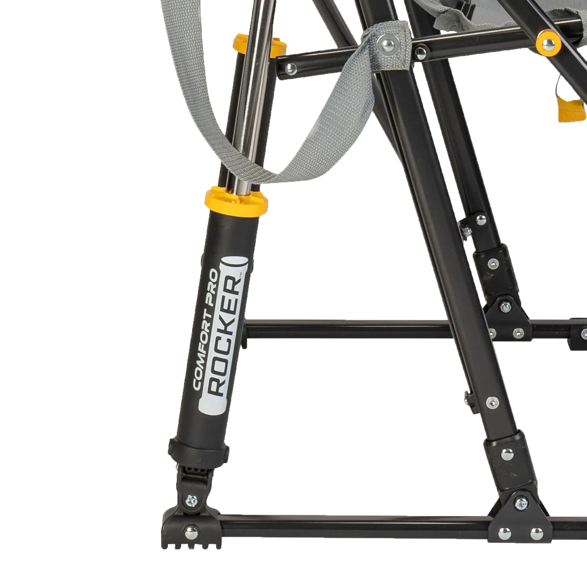 Heavy-Duty Freestyle Comfort Pro Rocker - Choice 375 - Heavy-Duty Kickback Rocker with Beverage Holder Detail