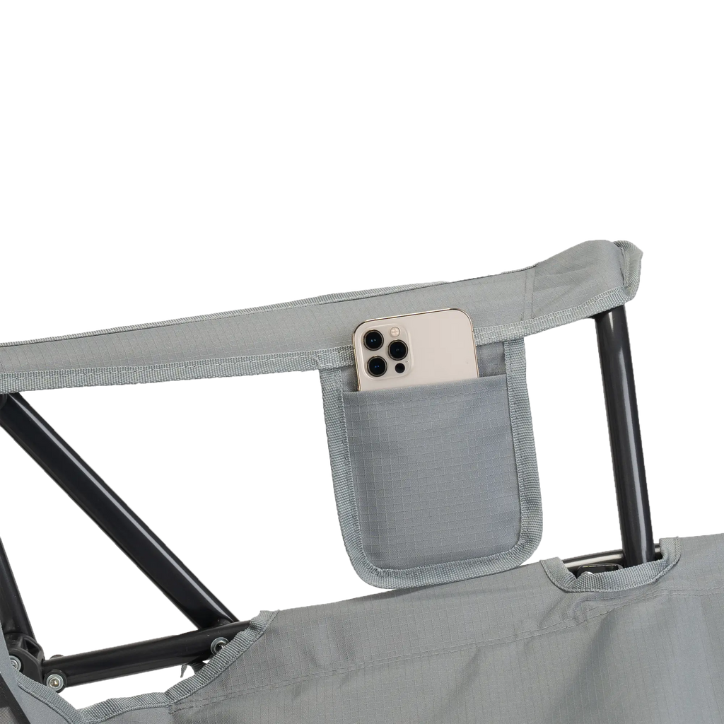 Heavy-Duty Freestyle Comfort Pro Rocker - Choice 375 - Heavy-Duty Kickback Rocker with Beverage Holder Detail