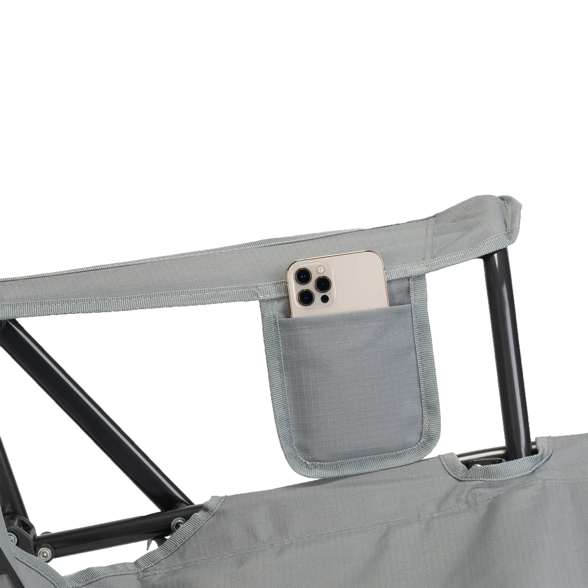 Heavy-Duty Freestyle Comfort Pro Rocker - Choice 375 - Heavy-Duty Kickback Rocker with Beverage Holder Detail