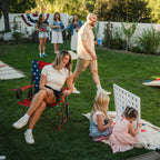 Heavy-Duty Freestyle Comfort Pro Rocker - USA Anniversary Deluxe - Choice 424 - Freestyle Rocker Portable Outdoor Folding Chair Detail