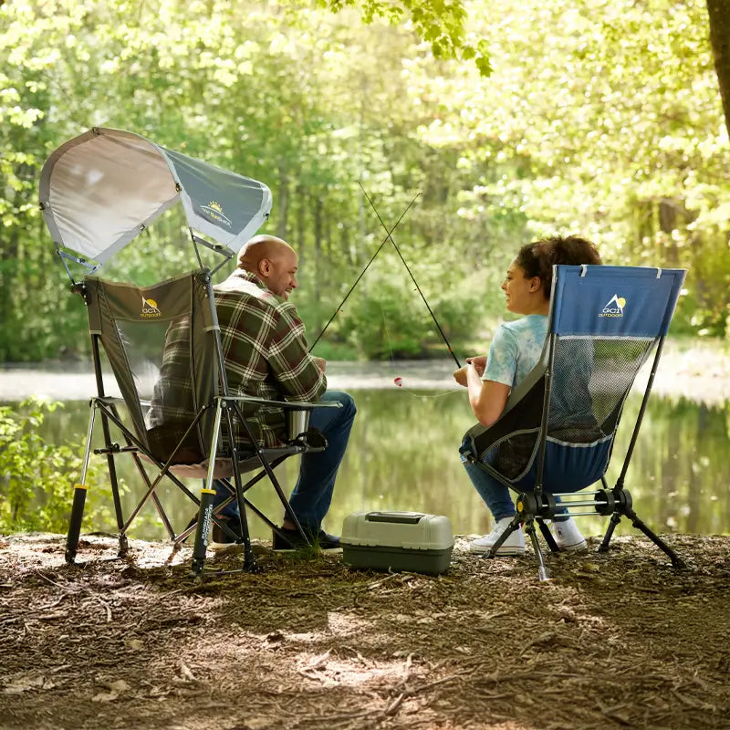Smooth Motion ComPack Rocker - Choice 980 - RoadTrip Rocker Smooth Motion Camp Chair Detail
