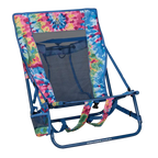 Rust-Resistant Aluminum Everywhere Chair 2 - Choice 656 - Rust-Resistant Aluminum Sand-Friendly Lounge Chair - Tie Dye