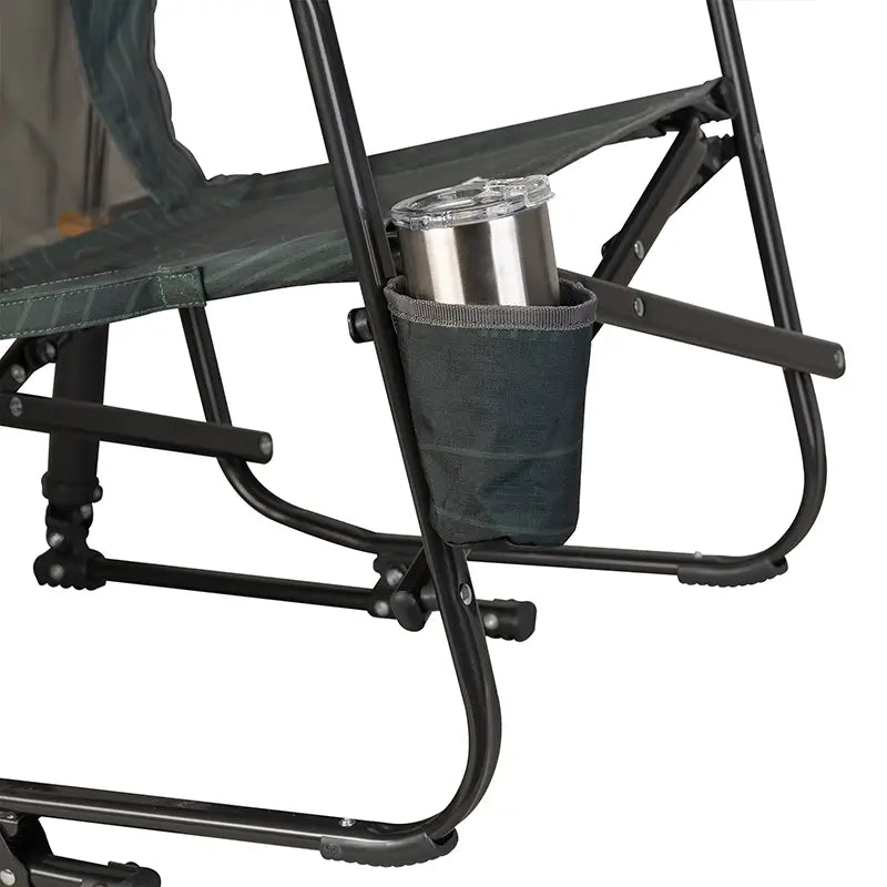 Patented Spring-Action FirePit Rocker - Choice 737 - Freestyle Rocker Portable Outdoor Folding Chair Detail
