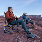 Patented Spring-Action FirePit Rocker - Choice 737 - Freestyle Rocker Portable Outdoor Folding Chair Detail