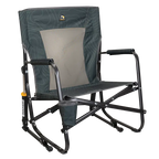 Patented Spring-Action FirePit Rocker - Choice 737 - Freestyle Rocker Portable Outdoor Folding Chair - Hunter Topo