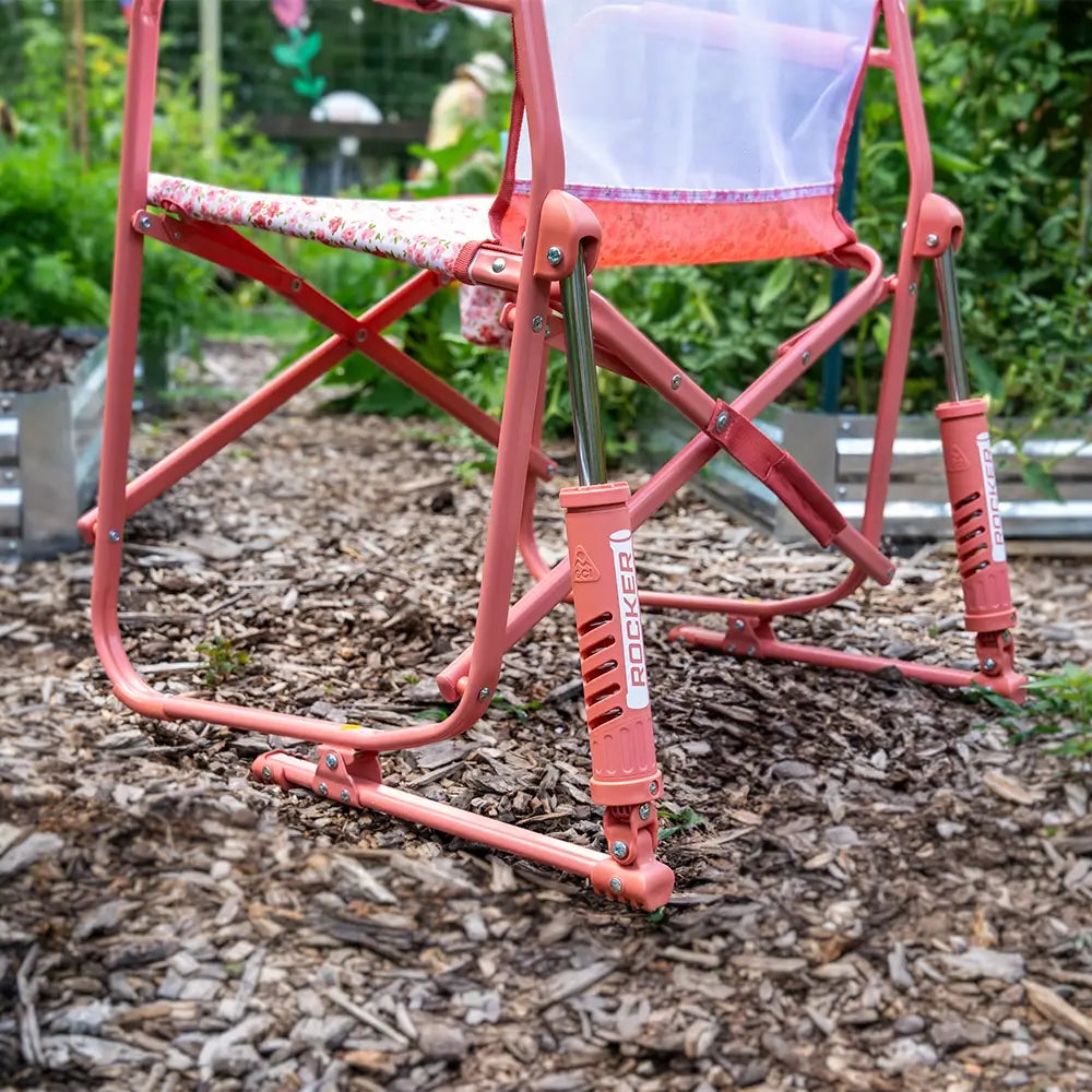 Patented Spring-Action Freestyle Rocker Elite - Choice 460 - Patented Spring-Action Rocking Chair for Camping Detail
