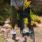 Patented Spring-Action Freestyle Rocker Elite - Choice 460 - Patented Spring-Action Rocking Chair for Camping Detail