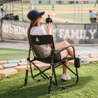 Patented Spring-Action Freestyle Rocker Elite - Choice 460 - Patented Spring-Action Rocking Chair for Camping Detail