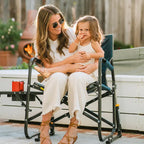 Heavy-Duty Freestyle Freestyle Rocker with Side Table - Choice 853 - RoadTrip Rocker Smooth Motion Camp Chair Detail