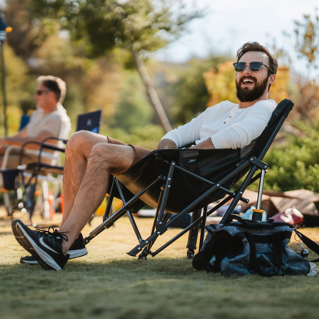 Heavy-Duty Freestyle Pod Rocker Elite - Choice 832 - Freestyle Rocker Portable Outdoor Folding Chair Detail