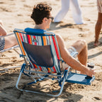 Sand-Friendly Big Surf with Slide Table - Choice 334 - Rust-Resistant Aluminum Sand-Friendly Lounge Chair Detail