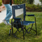 Patented Spring-Action Stowaway Rocker - Choice 794 - Patented Spring-Action Rocking Chair for Camping Detail