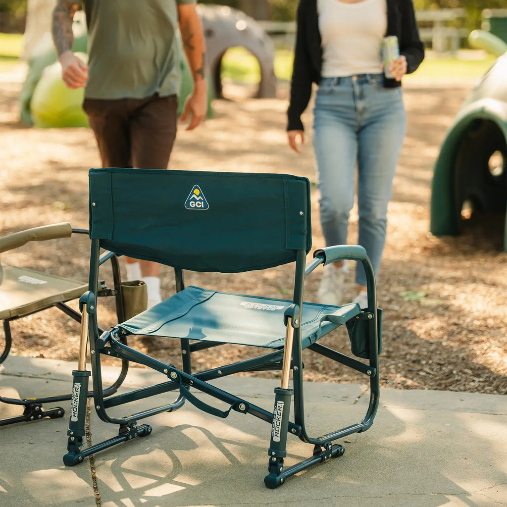 Luxury Camp Grab & Go Rocker - Choice 551 - Patented Spring-Action Rocking Chair for Camping Detail