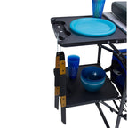 Heavy-Duty Camp Slim-Fold Cook Station - Choice 575 - Heavy-Duty Stainless Steel Camp Cooking Gear Detail