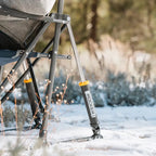 Smooth Motion RoadTrip Rocker - Choice 855 - Patented Spring-Action Rocking Chair for Camping Detail