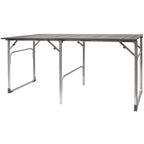 Multi-Functional Cook Slim-Fold Table - Choice 196 - Master Outdoor Kitchen Station for Tailgating & BBQ - Default Title