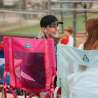 Patented Spring-Action Stowaway Rocker - Choice 794 - Patented Spring-Action Rocking Chair for Camping Detail