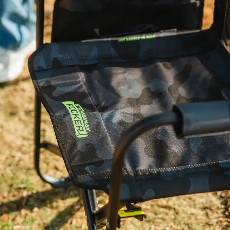 Patented Spring-Action Stowaway Rocker - Choice 794 - Patented Spring-Action Rocking Chair for Camping Detail