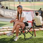 Patented Spring-Action Stowaway Rocker - Choice 794 - Patented Spring-Action Rocking Chair for Camping Detail