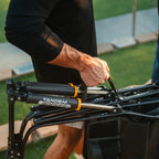 Heavy-Duty Freestyle Tandem Rocker - Choice 227 - Freestyle Rocker Portable Outdoor Folding Chair Detail