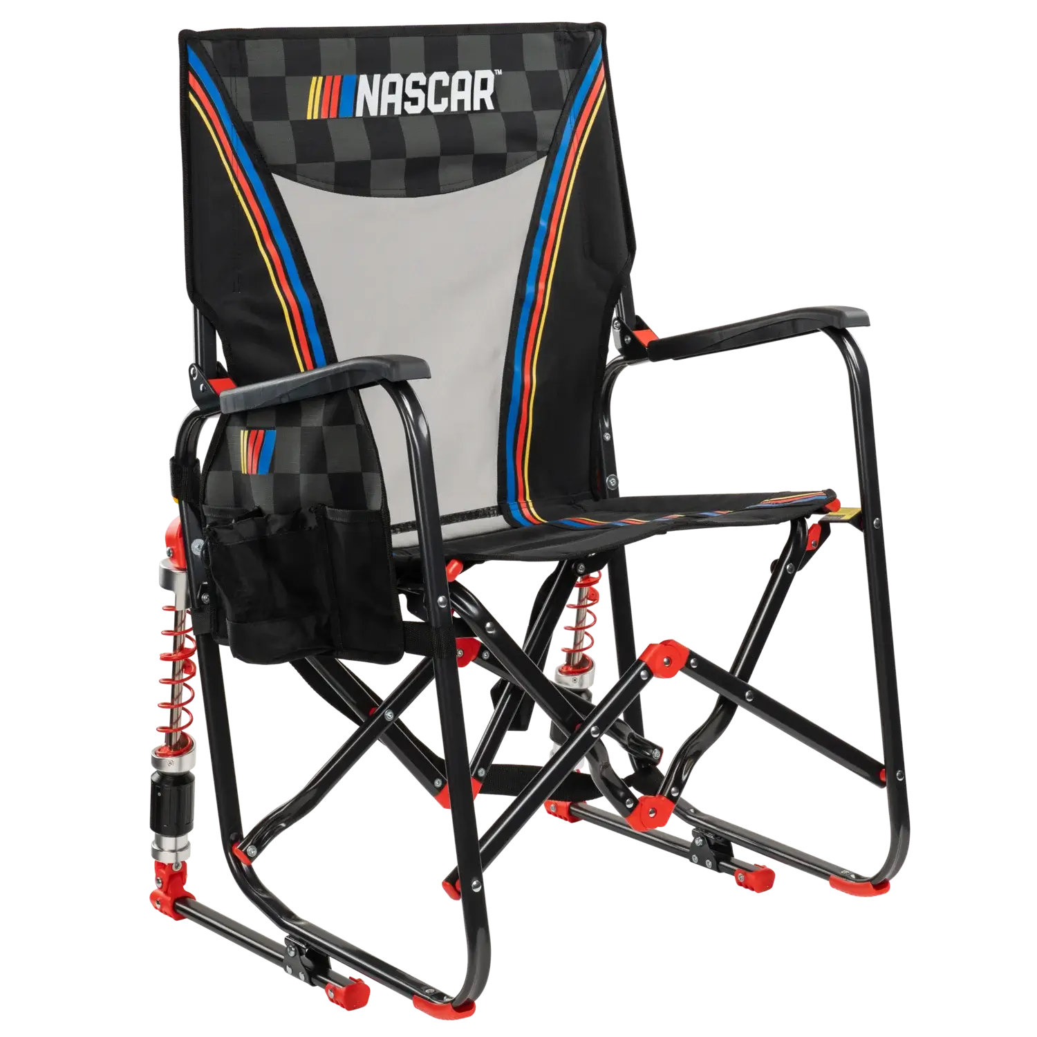 Premium All-Weather Adjustable Rocker - NASCAR - Choice 899 - RoadTrip Rocker Smooth Motion Camp Chair - Default Title
